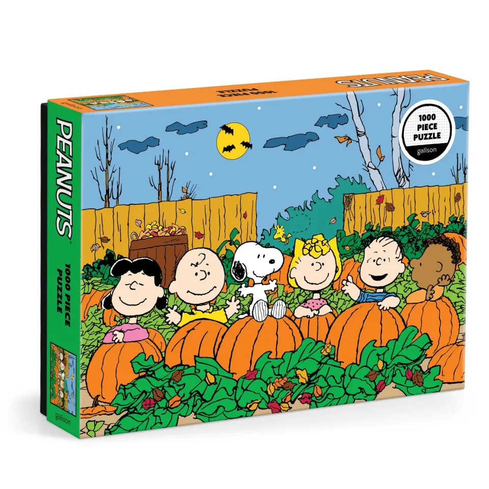 Galison Peanuts Great Pumpkin puslespil 1000 brikker halloween