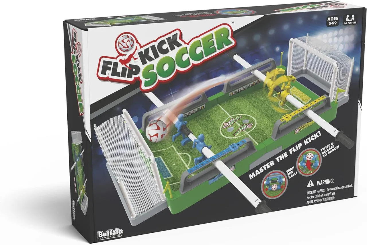 Buffalo Games Flip Kick Soccer bordfodboldspil 2-4 spillere