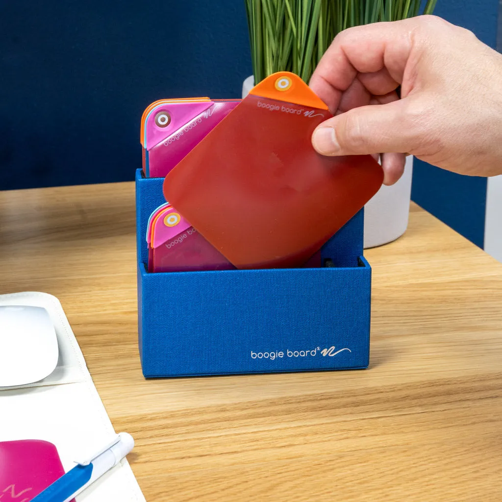 Buffalo Games VersaNotes Desk Organizer opbevaring blå Boogie Board