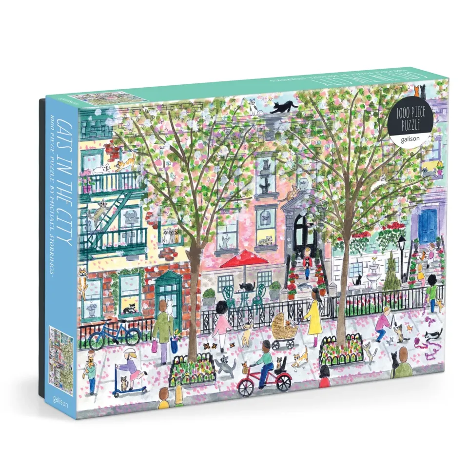Good Puzzle Storrings Cats in the City puslespil 1000 katte