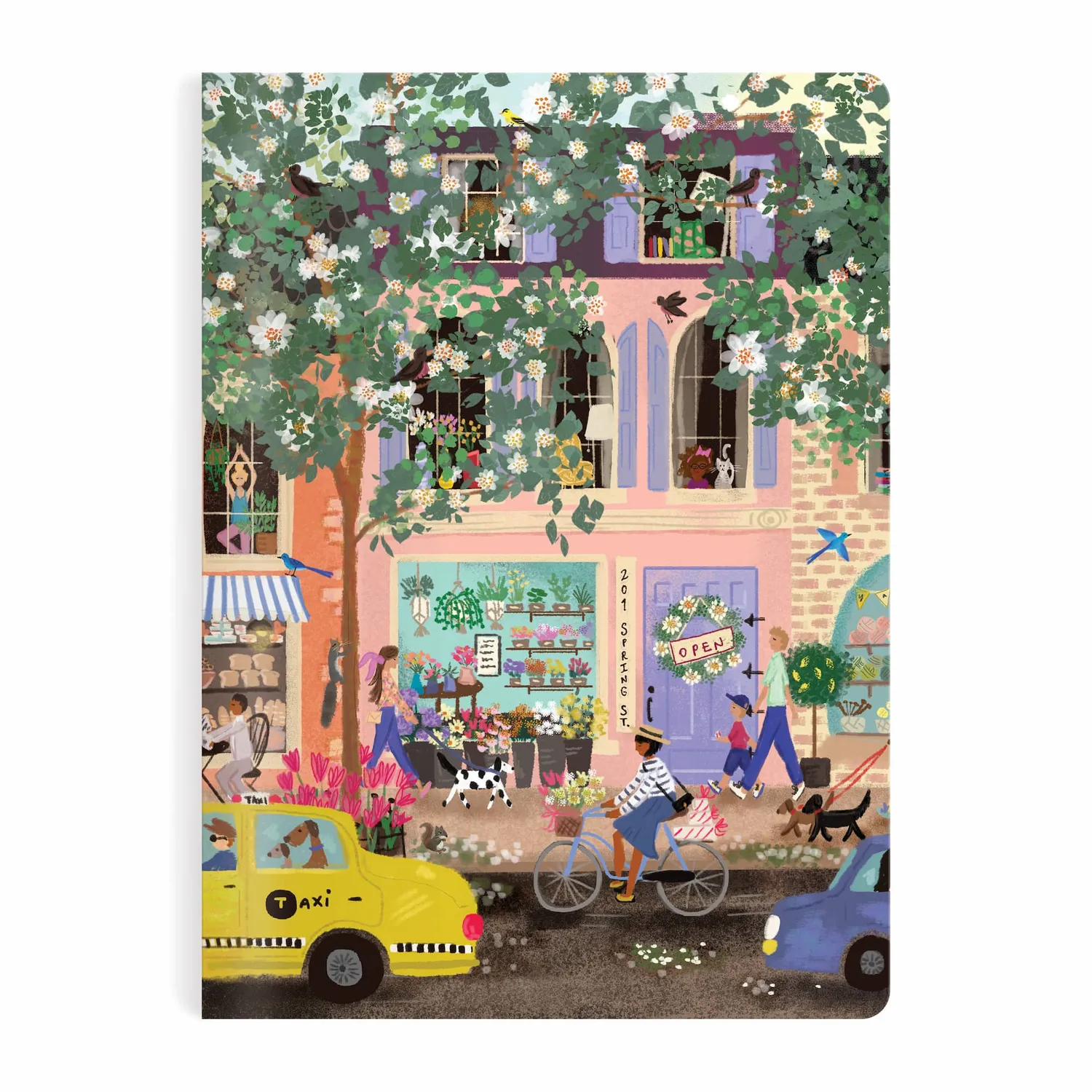 Good Puzzle Co. Spring Street Joy Laforme notesbog 2 stk linjeret