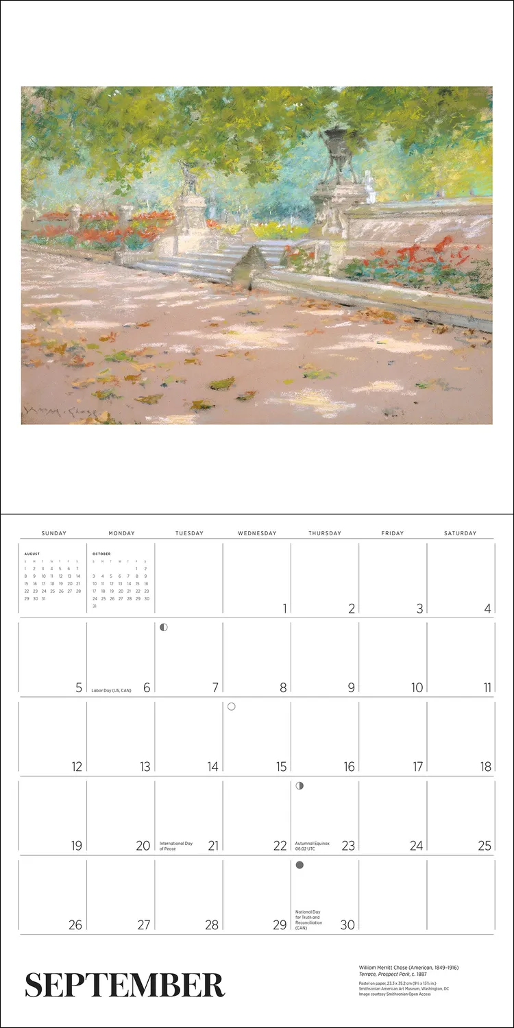Pomegranate Gardens of the Impressionists vægkalender 2027